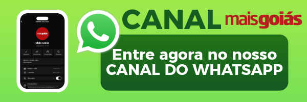 Siga o canal Mais Goias no WhatsApp