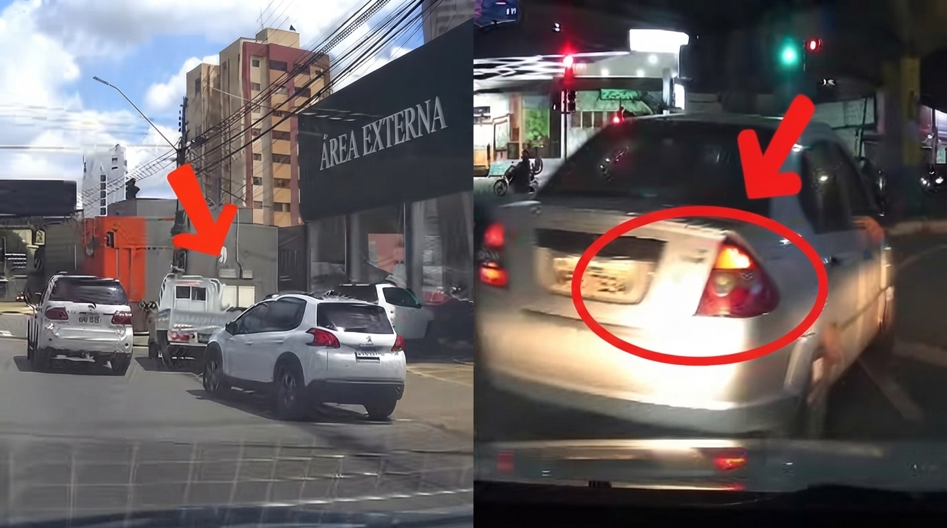 Motorista de aplicativo mostra como é dirigir em Goiânia e vídeo viraliza; assista