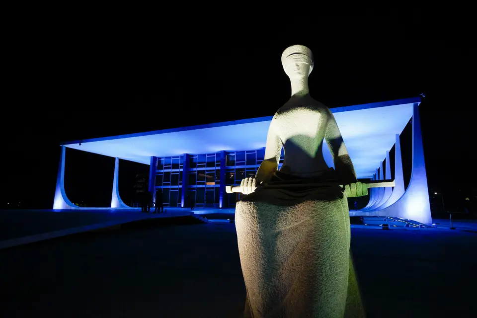 Entrada do Supremo Tribunal Federal (Foto: STF/Divulgação)