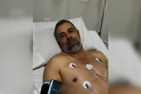 Amauri Ribeiro cai de carreta e é internado: 'Só dói quando eu respiro'