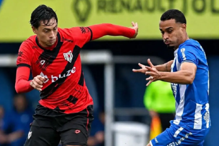 Atlético empata com o Avaí no primeiro tempo