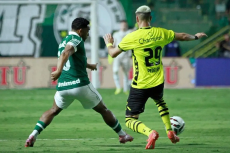 São Bernardo reage e empata com o Goiás na Serrinha pela Série B