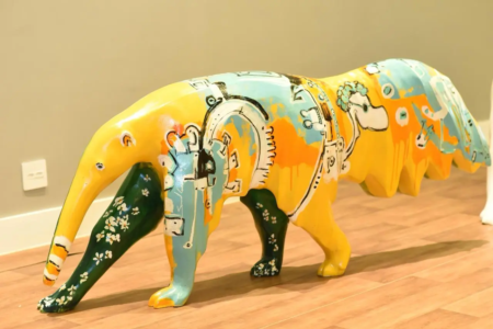 Capivara criada por Samuel Caixeta Filho