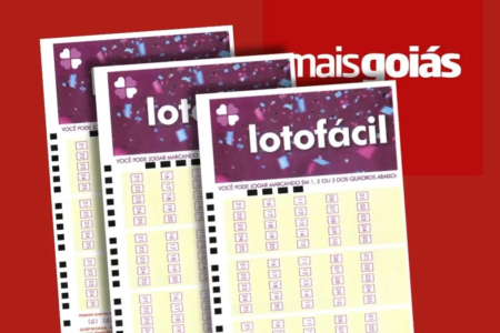 Cartela da Lotofácil