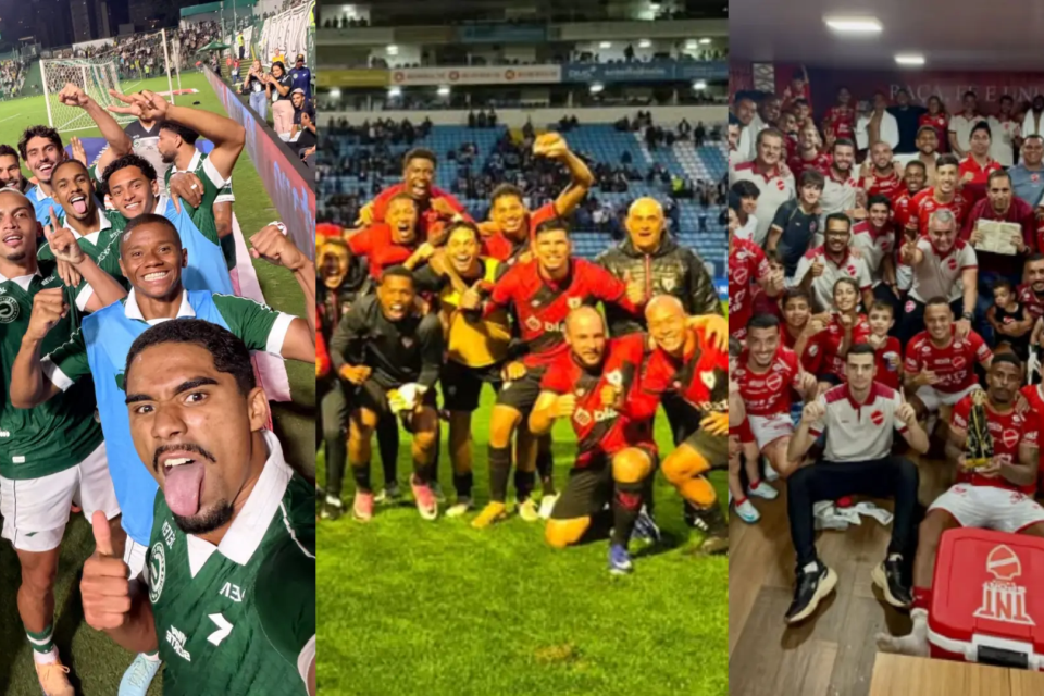 Goiás, Atlético e Vila Nova, nessa ordem, venceram seus jogos na rodada