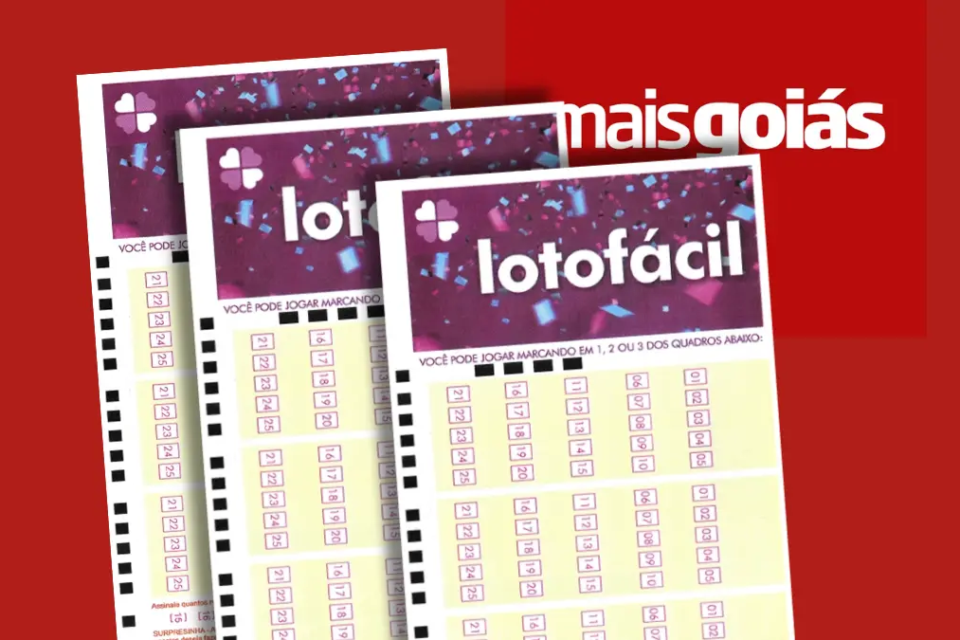 Cartela da Lotofácil