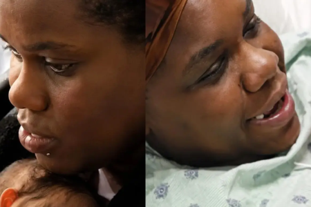 Mulher é internada com pedra nos rins e sai do hospital com bebê "Não tive sinais de gravidez. Achei que fossem gases", relatou a mamãe