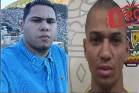 Marcos Vinícius Sabino Gonçalves, conhecido como “Fazendeiro”, e Wanderson Santana da Silva, o “Zóio”, alvos da operação - (Foto: reprodução/PC)