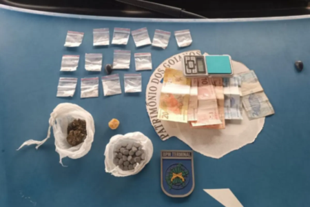 drogas x policiais