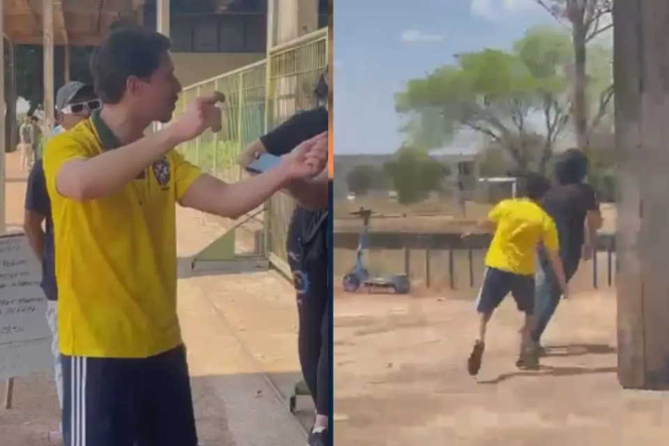 Wilker Leão toma dedada