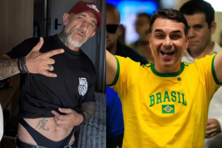 Cristian Cravinhos declara voto em Flávio Bolsonaro Assassino Richthofen holofotes após vender conteúdo erótico e aparecer de calcinha