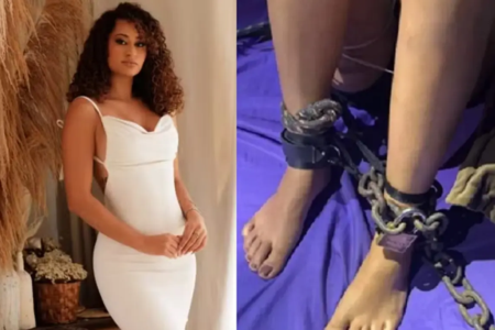 Emiliane Tamara acorrentada Ailton Rodrigues de Souza O que se sabe e o que falta saber sobre caso da mulher em cativeiro Águas Lindas