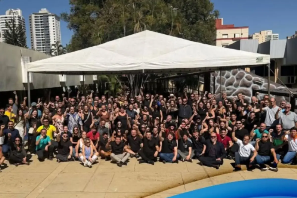 Paralisação dos bancários durou 24 horas em protesto pela retomada das negociações por um acordo de reajuste salarial (AGECEF/GO)