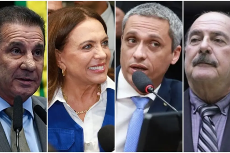 Quaest no Senado: Gracinha Caiado aparece na frente com 21%; Gayer tem 12%, enquanto Vanderlan e Zacharias, 9%