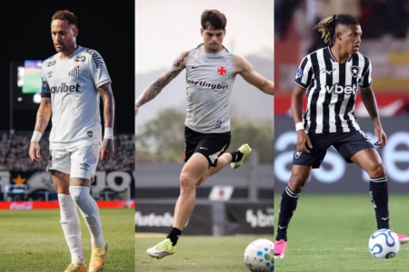 Vasco, Santos e Botafogo jogam hoje pela Sul-Americana; veja onde assisti