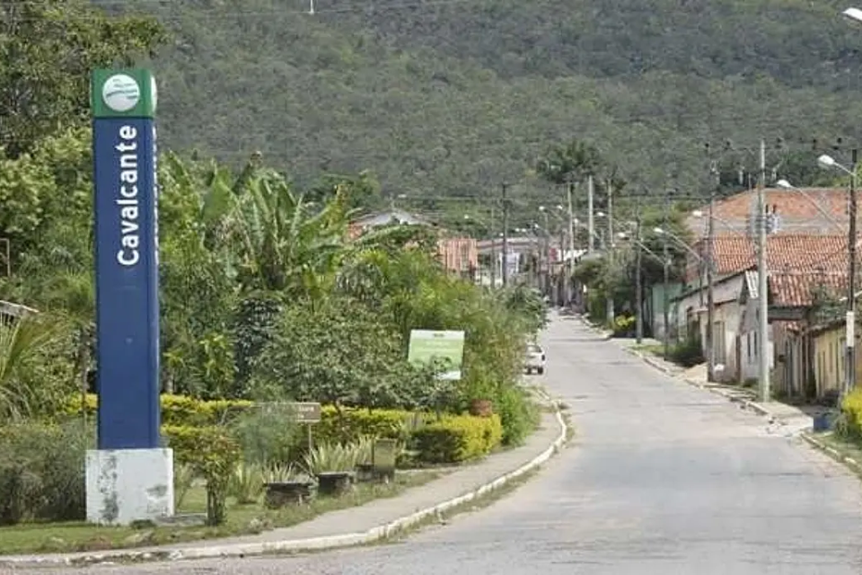 Imagem da entrada da cidade