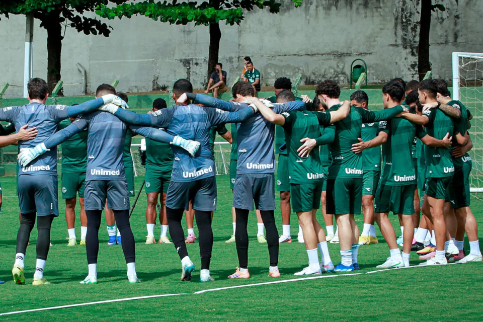 Jogadores do Goiás