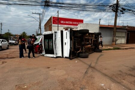 Candidata do PL sofre acidente em Valparaíso de Goiás