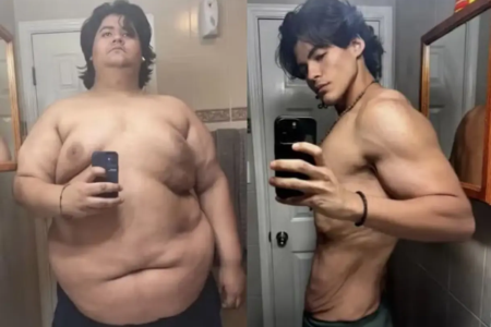 Jovem perde 124 quilos sem cirurgia nem caneta emagrecedora; veja como Com compulsão alimentar, David comia até ficar com dores