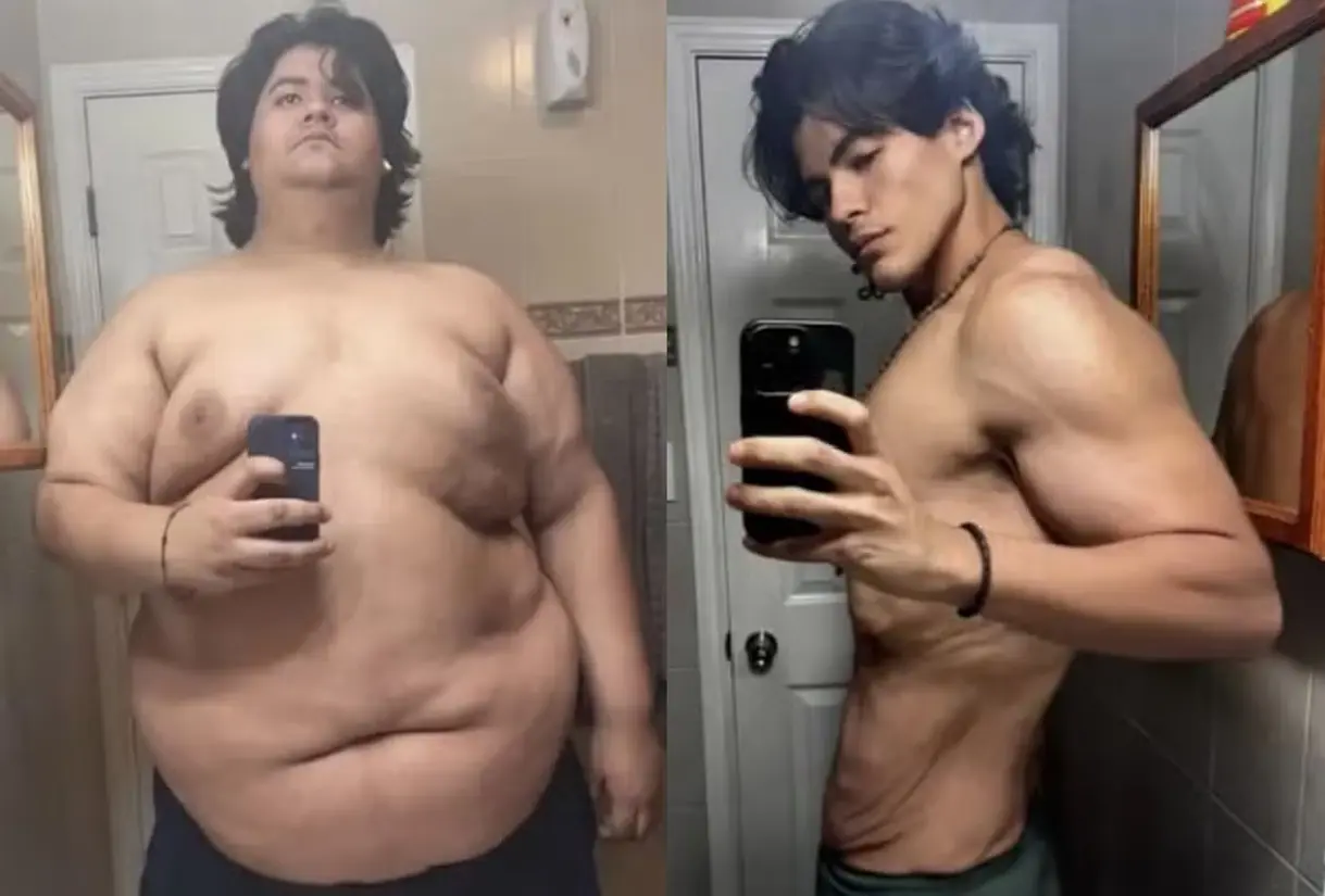 Jovem perde 124 quilos sem cirurgia nem caneta emagrecedora; veja como Com compulsão alimentar, David comia até ficar com dores