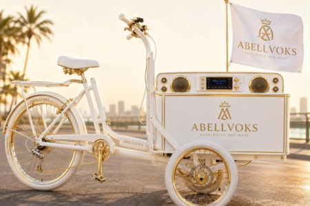 Bicicleta com som da Abellvoks