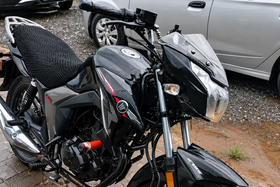 Imagem de uma moto