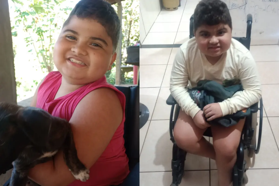 Imagem da criança