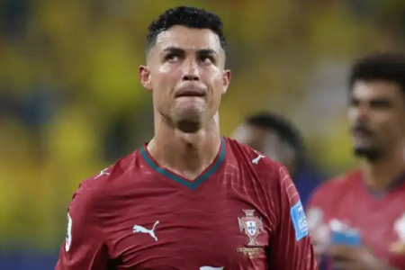 Cristiano Ronaldo abandona treino da seleção após não atuar contra a Noruega