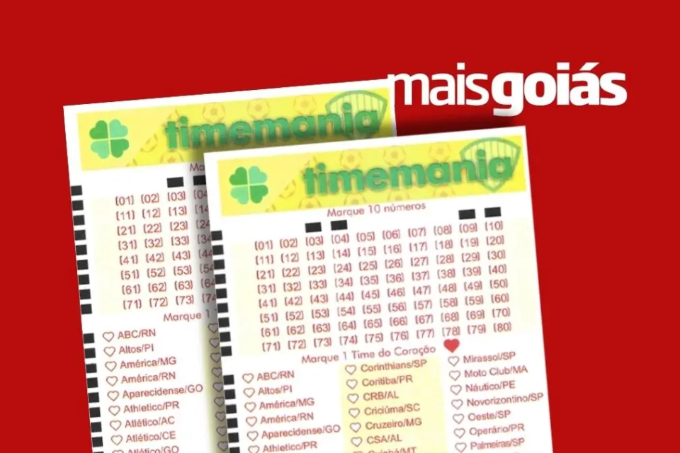 Cartelas da Timemania