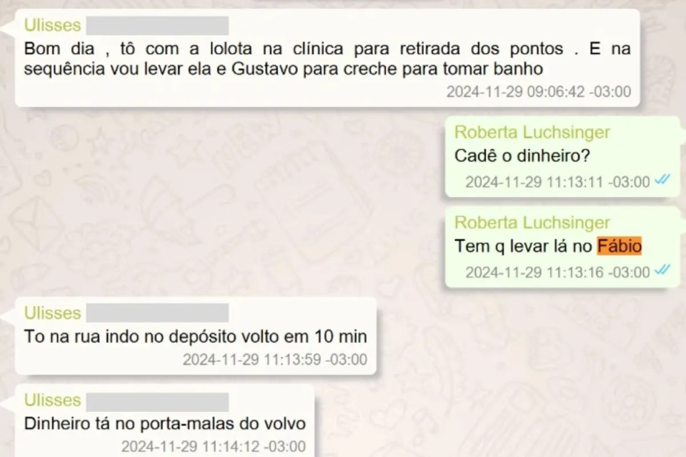 Lobista teria dito em conversa que seu motorista deveria levar dinheiro a "Fábio", que seria menção a Fábio Lula da Silva, filho do presidente Lula (Foto: Reprodução)