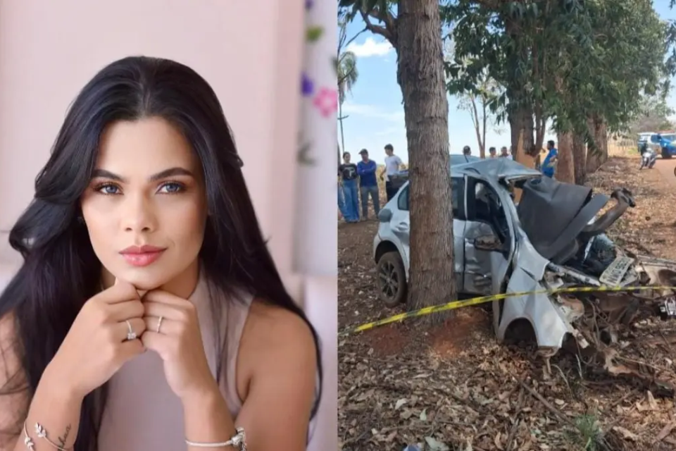 Ex-rainha da Festa do Peão de Santa Rosa de Goiás, Natália Soares, vítima fatal do acidente - (Foto: reprodução)