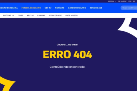 erro tabela série a cbf