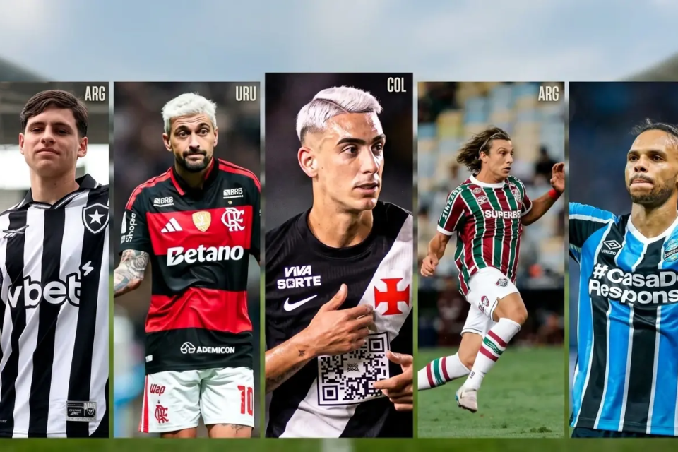 Botafogo tem maior número de jogadores estrangeiros