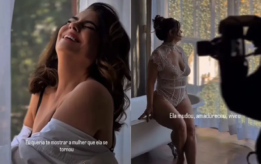 Atriz Mayara Magri chama atenção ao fazer ensaio sensual aos 64 anos: 'Nessa idade é diferente'; veja fotos artista posou para a Playboy