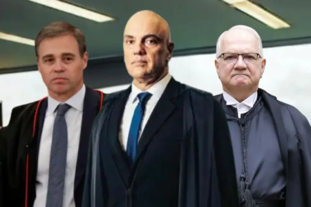 Alexandre de Moraes André Mendonça Edson Fachin