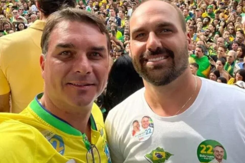 Eduardo Bolsonaro: STF pode não reconhecer vitória de Flávio (Foto: Reprodução)