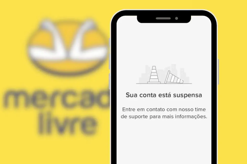 conta suspensa no mercado livre