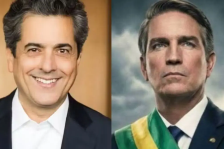 Jim Caviezel e Antônio Freixo