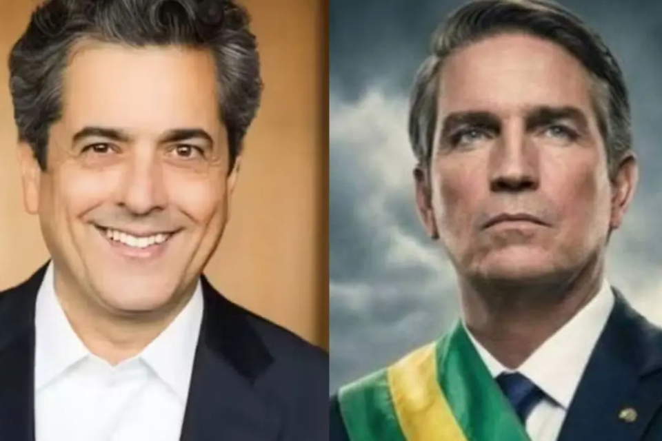 Jim Caviezel e Antônio Freixo
