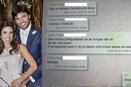 Fabio Faria Patrícia Abravanel