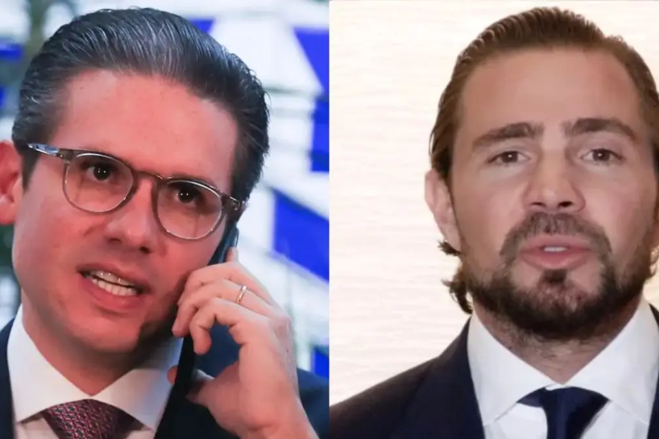 Hugo Motta e Daniel Vorcaro
