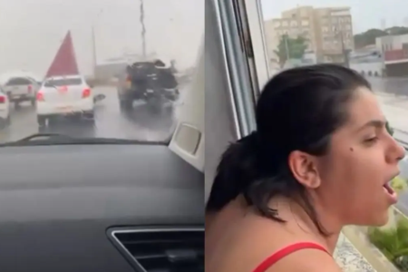 Chuva alivia calor em Goiânia
