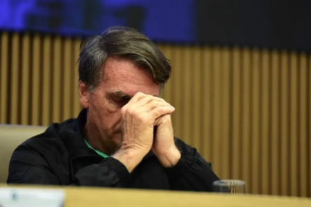 Jair Bolsonaro em visita a Goiânia