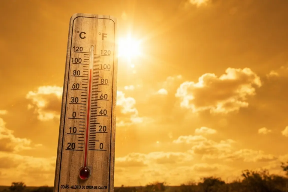 Calor intenso mantém Goiás sob alerta vermelho; veja até quando temperaturas devem subir Mudança começa com a chegada de uma frente fria