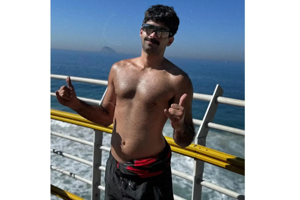 Ex-ator mirim de Mulheres apaixonadas ao exibir corpo definido fotos Victor Cugula deixou os seguidores babando: "Que peitoral"