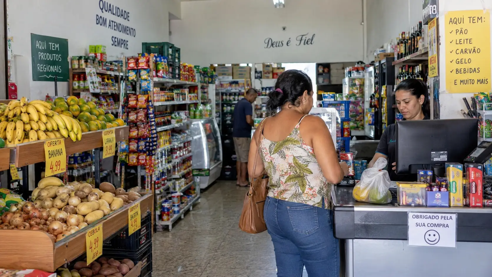 Quase 2 em cada 3 estabelecimentos supermercadistas em Goiás são minimercados e mercearias