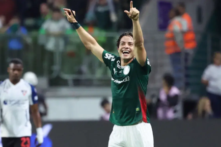 Palmeiras venceu a LDU nas quartas da Libertadores