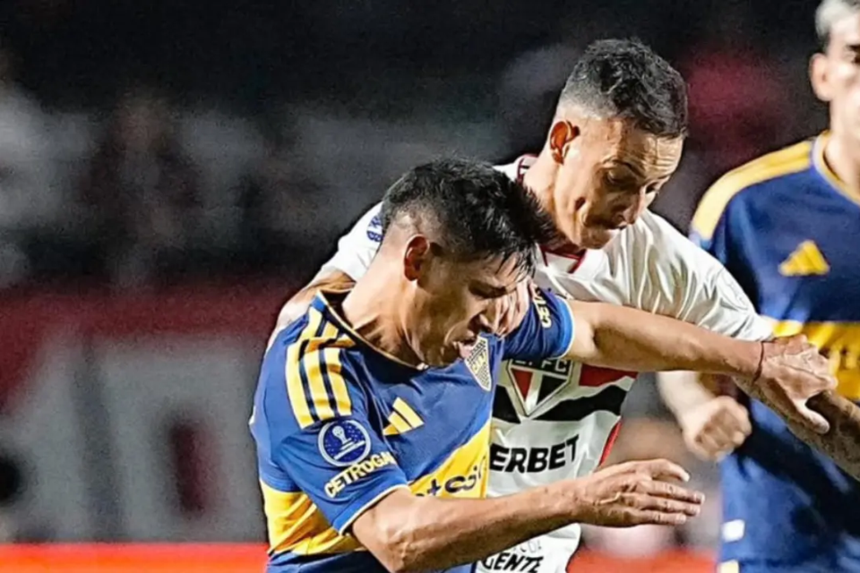 São Paulo empata com o Boca Júniors e está fora da Sul-Americana