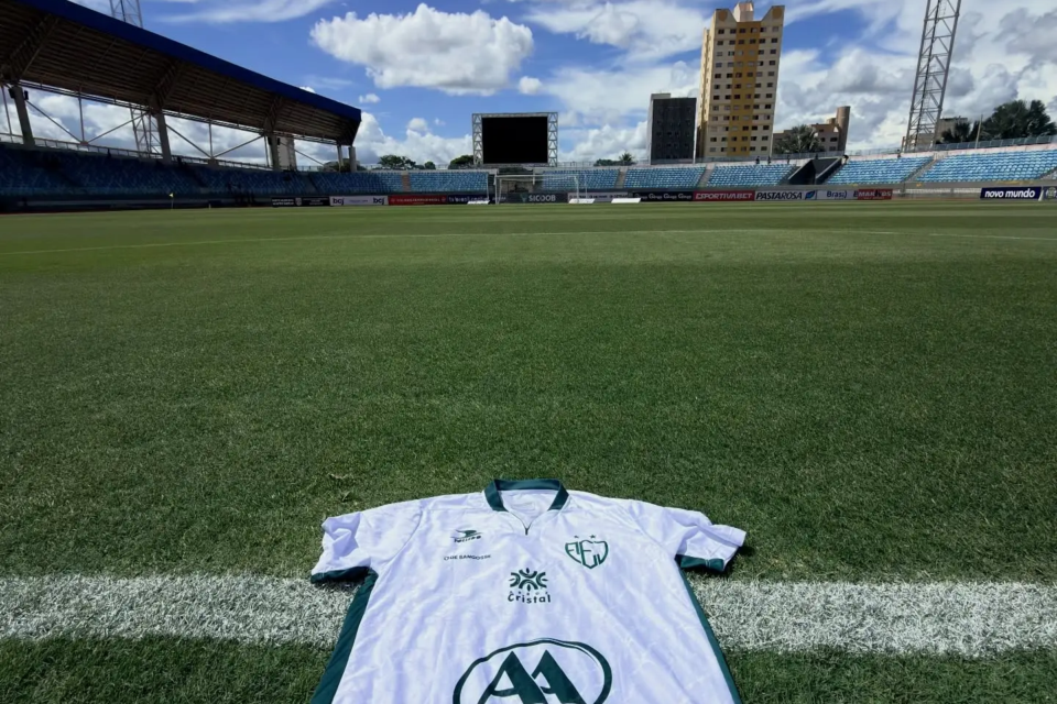 Camisa da Jataiense que irá disputar o Goianão em 2027