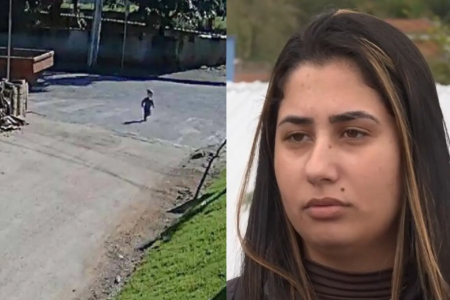 Polícia investiga como bebê "fugiu" de creche sozinho em SC; mãe se pronuncia Vídeo que mostra bebê indo sozinho até trabalho da mãe